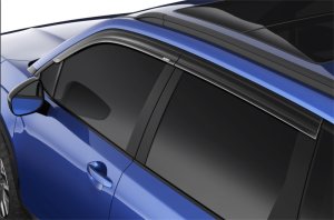 Subaru Forester Vent Visors - Husky Liners - Low Profile - Smoke - `19-`24